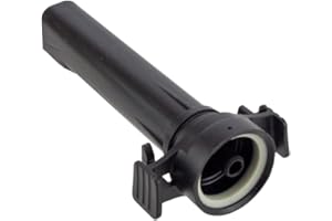 FCALVY Generisch Wassereinlass kompatibel mit/Ersatzteil für Kärcher 5.633-171.0 WV1 Fenstersauger, Fensterreiniger - Schwarz, Kunststoff, 11 mm, Fensterreiniger-Zubehör, Wasser Einlass, Tubing, 1 Stück