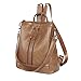 Produktbild Kleidung-YUE Caramel Farbe Leder Rindsleder Tasche Wilde Freizeittasche aus Weichem Leder Rucksack