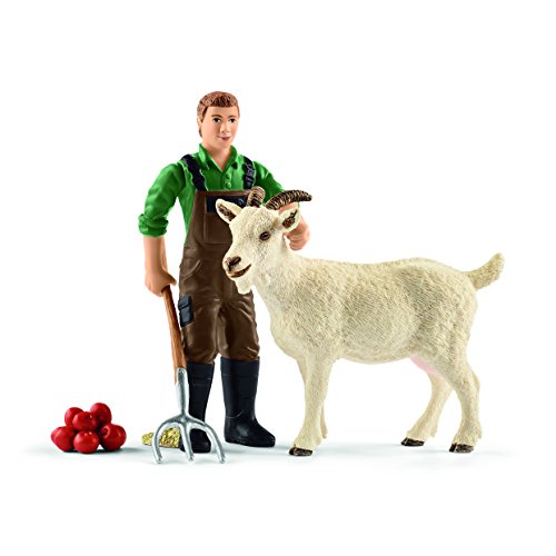 Schleich 42375 - Farm World Farmer with goat reviews Schleich 42375 - Farm World Farmer with goat