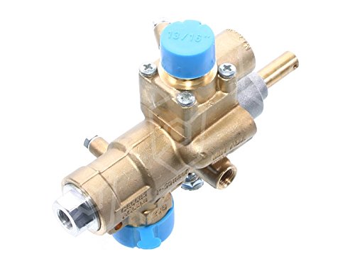 Gas Valve PEL23S/V Suitable for Küppersbusch Glow Table Top Cooker Thermocouple Connector M10 Axle Diameter 25 mm for MKN
