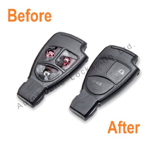 Automobile LocksmithLtd Repair Service Voucher - for Mercedes C E S Class CLK ML CL Vito 2 or 3 Button Remote Key Fob Repair