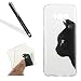 Produktbild Galaxy S8 Plus Hülle,HandyHülle für Samsung Galaxy S8 Plus,Leeook Kratzfeste Scratch-Resistant Hülle TPU Case Schutzhülle Silikon Crystal Kirstall Clear Case Durchsichtig Cool Schwarz Katze Malerei Muster Transparent Weichem Silikon Schutzhülle Handy Gürtel Tasche Schutzhülle Hülle Case Cover Abdeckung Etui TPU Bumper Schale für Samsung Galaxy S8 Plus + 1 x Schwarz Eingabestift-Schwarz Katze#