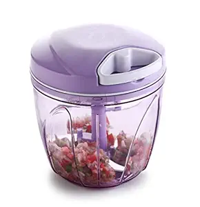 HD Enterprise New Handy Big Thread Chopper and Whisker with 5 Blades (900 ml, Assorted, Color May Vary)