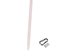 MINGXIONG Galaxy Tab S7 FE S Pen Replacement for Samsung Galaxy Tab S7 FE Stylus Pen SM-T730, SM-T733, SM-T736B TJ-780 + Free Tips/Nibs, Mystic Pink