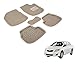 Auto Hub Premium 3D Car Mats For Toyota Corolla Old - Beige RS.899.00