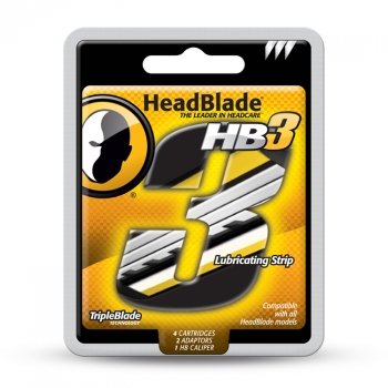 Preisvergleich Produktbild HeadBlade - Rasierklingen TripleBlade - 3er Klingen