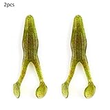 SKYSC Misurelure MNA-016 - Señuelo de pesca, 2 piezas, 105 mm/14 g, con forma de rana