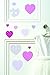 FunToSee Sweethearts Room Stickers, Pack of 44