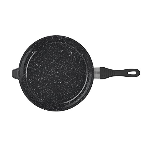 Bratoni Pfanne Geschmiedet Aluminium mit Hitzekontrolle und 3-fach ILAG ULTIMATE Antihaftbeschichtung (32 cm) - 3