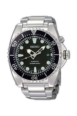 Seiko Herren-Armbanduhr XL KINETIC Analog Edelstahl beschichtet SKA371P1 Seiko Herren-Armbanduhr XL KINETIC Analog Edelstahl beschichtet SKA371P1