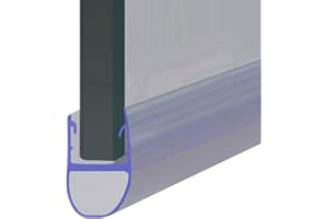SHOWER SEAL UK LTD Shower Seal for Screens, Doors or Panels | Fits 8, 9 or 10mm Glass | Round Bubble Shape Seals Gaps of Up to 7mm | 80cm, 90cm, 140cm or 2m Long | SEAL009 (25mm Sample)