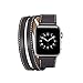 Produktbild Armband für Apple Watch 42mm,PU Leder Ersatzband mit Edelstahl Gürtelschnalle Leder Uhrenarmband für Apple Watch 42mm Series 1/2 /3 (* / 287) (7)