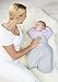 Love To Dream Swaddle Up Warm 2.5 tog Baby Swaddle Blanket Lilac Stripe - Medium 13-18.5lbs (6-8.5kg)