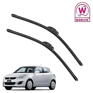 Wonlite Car Wiper Blades compatible for Maruti Swift Set of 2 Pcs R 20 L 19