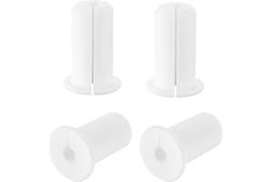 PSYQTSUARY 4 Stück Wanddurchführung für Starlink Mauerdurchführung Kabel Wanddurchführung Kabel Außen Kabelführungsset Wall Grommets für 3/4 Zoll Wandloch Starlink Kabelrouter und Ethernet Adapter (Weiß)