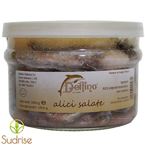 Alici Salate di Cetara in vaso da 1600ml