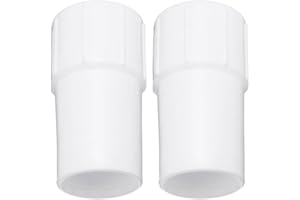 PUUPAA 2 Stück Schwimmbad-Vakuumschlauch-Anschluss, Reinigungsaufsätze Teile Vakuumschlauchmanschette, Poolschlauch-Manschetten-Adapter 3,8 cm