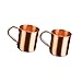 Produktbild Sharplace 2 Stücke Kupfer Moskau Becher Mule Tasse Heißer Getränk Trinkbecher Kaffee Schokolade Tee Reisebecher