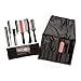 Head Jog 7-Piece Hairdressers Brush & Comb Tool Roll Set