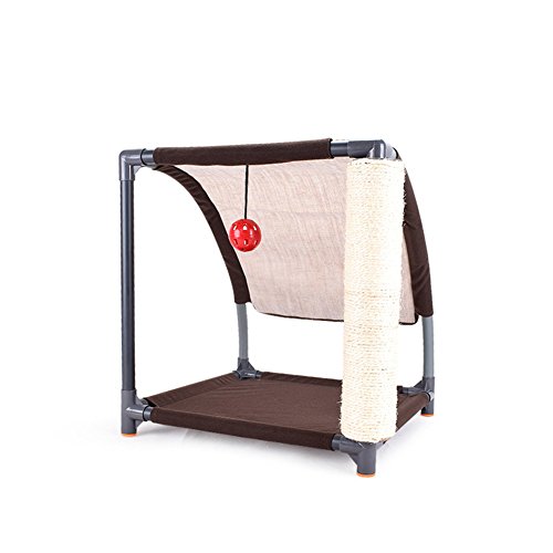 Preisvergleich Produktbild Cutepet Katzenspielzeug Kletterbaum Stabiler Hängematte Kratzbaum Höhle 41*41*43Cm