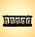 Produktbild Indian Handicrafts Export Wooden Frame Tibetan Five Prayer Wheel