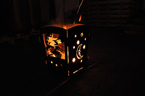 Feuerkorb HEXE aus Stahlblech Feuerschale … - 5