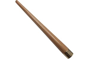 GENERIC Bull Cricket Bat Gripping Cone- Bat Rubber Grip Applicator- Wooden Cone Shaped- Easy Fitting-Cricket Grip