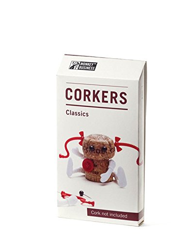 Monkey Business Corkers Classics Korken-Puppe, braun - 4