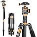 Produktbild BESTSUGER Carbon Fiber Stativ, Spiegelreflexkamera Stativ, 8-Layer Carbon Fiber Folding Portable Tripod Travel Photography für Canon Nikon Nikon Sony DSLR-Kameras