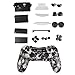 Produktbild P Prettyia Controller Mod Kit, Controller Schutzhülle und Tastensatz für Sony Playstation 4 Wireless-Controller - Weißer Schädel