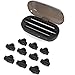 Carmen C81036 Ceramic Electric Heated Hair Rollers with Keratin Protech for a Salon Finish - Black