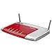 Produktbild AVM FRITZ!Box 3272 WLAN Router Annex B (ADSL, 450 Mbit/s, 2 Gigabit-LAN, Media Server) rot (Zertifiziert und Generalüberholt)