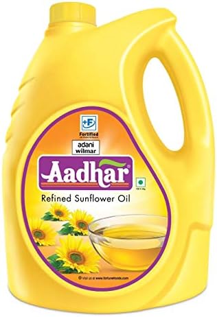 Aadhar refined Sunflower Oil, 5L