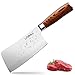 Produktbild Litimall Hackmesser, Chinesisches Küchenmesser Chefmesser 16cm Extra Scharfe Klinge aus Deutschem Edelstahl, Allzweck Kochmesser mit ergonomischem Holzgriff für Küche