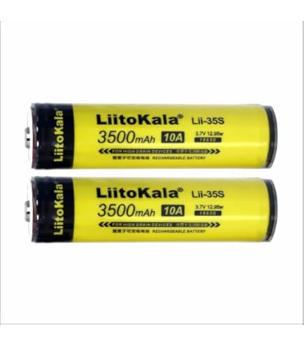 Baterías Recargables 18650 VTC6 3000mAh - 30A | Tipo Flat Top Para Linternas, Vapers Y Herramientas