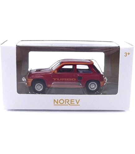 Modèle Voiture Miniature Ford Escort MK3 RS Turbo 1984 - Échelle 1:43, Noir, Par Ixo (Die-Cast)