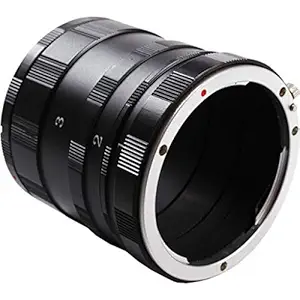 HIFFIN Macro Extension Tube Kit Compatible with Canon Cameras Macro Extension Tube Ring Set for Canon Cameras 40D 5D 7D 600D 650D