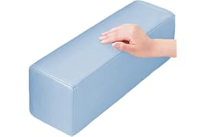 Xpnit Sofa-Armlehnen-Kissen, wasserdicht, Kopf-/Nackenstützkissen, rechteckig, abnehmbar, waschbar (20 x 20 x 40 cm, blau)