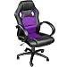 Produktbild TecTake Sportsitz Chefsessel Stuhl Bürostuhl Racing Schalensitz - diverse Farben - (Lila)