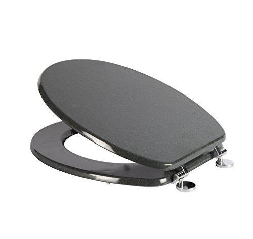 Preisvergleich Produktbild Croydex Granit aus Formholz WC-Sitz