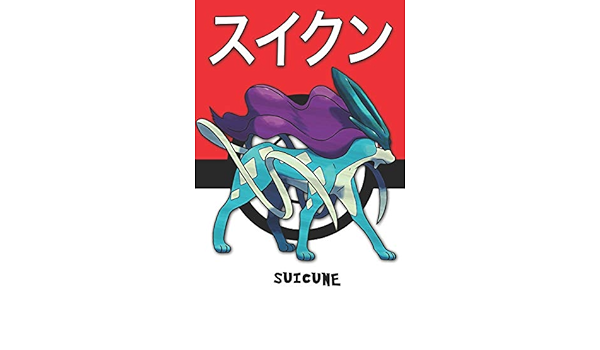 Amazon Fr Suicune スイクン Pokemon Lined Journal Notebook Legends Lickitung Livres