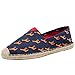 Produktbild ZHANSANFM Unisex-Erwachsene Segeltuchschuhe Slip On Breathable Halbschuhe Sommer Freizeit Leichte Outdoor Sportschuhe Camouflage Flacheschuhe Gr.35-4537 Blau