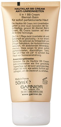 Garnier Hautklar BB Cream Anti-Pickel Gesichtspflege (1 x 50 ml) - 5
