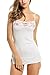 Madaam D Naked (OurBabyDoll502) White Nightwear Sleepwear Lingerie G String Panty Nightdress Babydoll RS.349.00