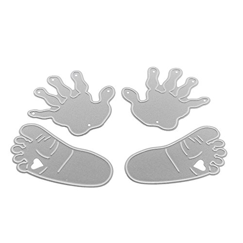 Amazingdeal365 Abdrücke Set Metall Form Schablonen Schneiden DIY Dekor Sammelalbum Karten Buchzeichen Lesezeichen als Geschenk für Freunde Geburtstag Kinder,Kindergarten Hobby Schule Handarbeit Unterricht usw. Ein tolles Geschenk!