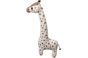 WHMhome Juguete de peluche de jirafa de peluche de 67 cm, hermosa colección de juguetes abrazables, cojín de almohada para niños, A