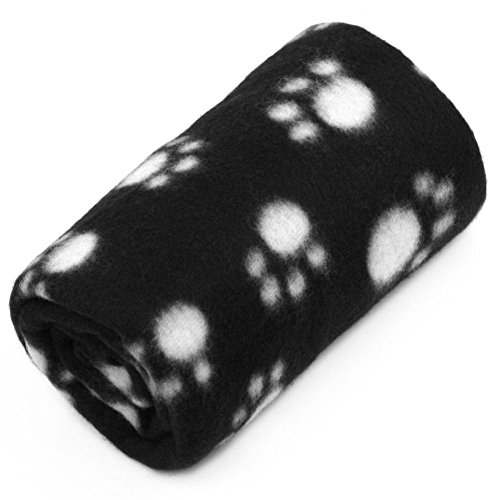 DIGIFLEX 3 x große weiche Fleecedecken für Hund oder Katze, 68 cm x 92 cm - 3