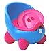 Potty Chair, Baby Potty, Children's Potty by LuvdBaby | Removable, Easy Clean, Inner Potty with Lid | High Back Rest, Comfortable Ergonomic Design | Non-Slip Feet | 2 Funky Designs for Potty Training your boy or girl - for happy toddler potty training!