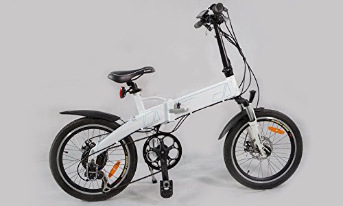Klappfahrrad 7 Gang Jet-Line E Bike mit Alurahmen, Shimano Schaltung, Samsung Akku hochwertig mit Scheibenbremsen Faltrad - 2