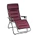 Produktbild Lafuma Großer Relax-Liegestuhl, Klappbar, Stufenlose Verstellung, Stahlkonstruktion, Air Comfort, Futura, Farbe: Bordeaux, LFM3096-3186